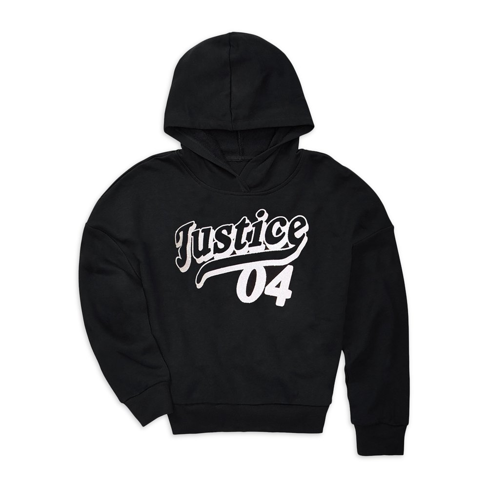 Justice JUSTICE Girls Long Sleeve Everyday Favorite Hoodie, Sizes XS