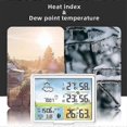 thumbnail image 4 of Wireless weather station with 2 outdoor sensors, Radio clock Indoor and outdoor alarm clock Temperature and humidity Wireless weather station with col, 4 of 5