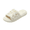 White, variant on NexTorq Christmas Fluffy Slides for Women Men Open Toe Fuzzy Slippers Memory Foam House Shoes Festive Print Plush Indoor Outdoor Non Slip Cozy Holiday US: 5 (EU: 36)