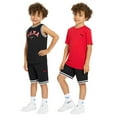 thumbnail image 2 of PUMA Boys’ 3-Piece Active Set (Tank Top, Shorts & T-Shirt) Red,4T, 2 of 8