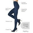thumbnail image 3 of MeMoi Juneau Diamonds Cotton Blend Sweater Tights - Womens - Female (S-M, Navy Blazer), 3 of 12