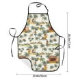 thumbnail image 2 of Pofeuu Hawaiian Style Print Aprons with Pockets, Cute Aprons for Kitchen, Cooking, Server, Barber, Chef Apron, 2 of 7