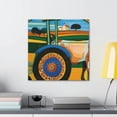 thumbnail image 3 of Tractor in the Rococo - Canvas, 3 of 10