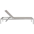thumbnail image 3 of Shore 2 Piece Outdoor Patio Set - Silver Gray, 3 of 7