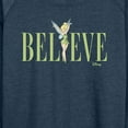 thumbnail image 3 of Tinker Bell - Believe  - Ladies French Terry Long Sleeve Shirt, 3 of 5