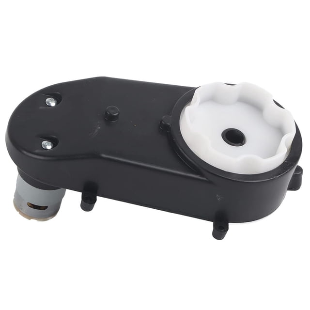 Caja de cambios de motor eléctrico, motor eléctrico RS390 de alta velocidad con caja de cambios para accesorios de juguete de motocicletas de automóviles eléctricos para niños (6 V 18000 RPM)