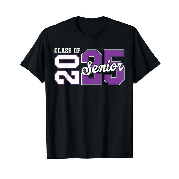 Class of 2025 Senior 2025 Back To School 2025 Graduation 25 T-Shirt