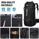 thumbnail image 3 of M Buder Mochila de Senderismo 60L Impermeable Ligera para Camping Viaje Hombres Mujeres Compartimento Zapatos Funda Lluvia Verde (75 cm / 29.5 in), 3 of 8