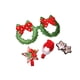 thumbnail image 2 of Rebajas por Tiempo Limitado, Juego de regalo de monturas de gafas para niñas, disfraz de Navidad, horquillas para el pelo, juego de monturas de gafas Akmoler, 2 of 9