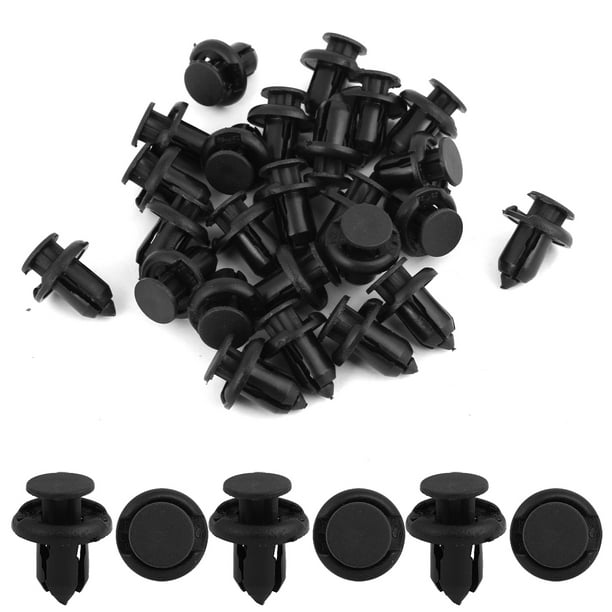 30pcs Paragolpes Guardafango Capot Moldura Lado Adornar Reja Grapas Clips Cierres