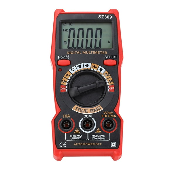 Digital Multimeter, Ohm Volt Amp Meter High Accuracy Digital Multimeter Voltage Tester with Test Pen for Home