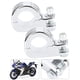 thumbnail image 5 of Abrazadera De Soporte Para Reposapiés De Motocicleta, aleación De Aluminio De Primera , Resistente A La Oxidación, Color Cromado, Estriberas De Carretera, ParaYamaha, 5 of 7