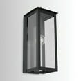 thumbnail image 4 of Capital Lighting 934612BK Hunt 1 Light Outdoor Wall Light, Black, 4 of 10