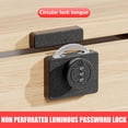 thumbnail image 3 of Yammee Kids Safe Cabinet Combination Lock Reinforced not Pry Password Lock Easy Installation multifunction Keyless Cabinet Lock, 3 of 8