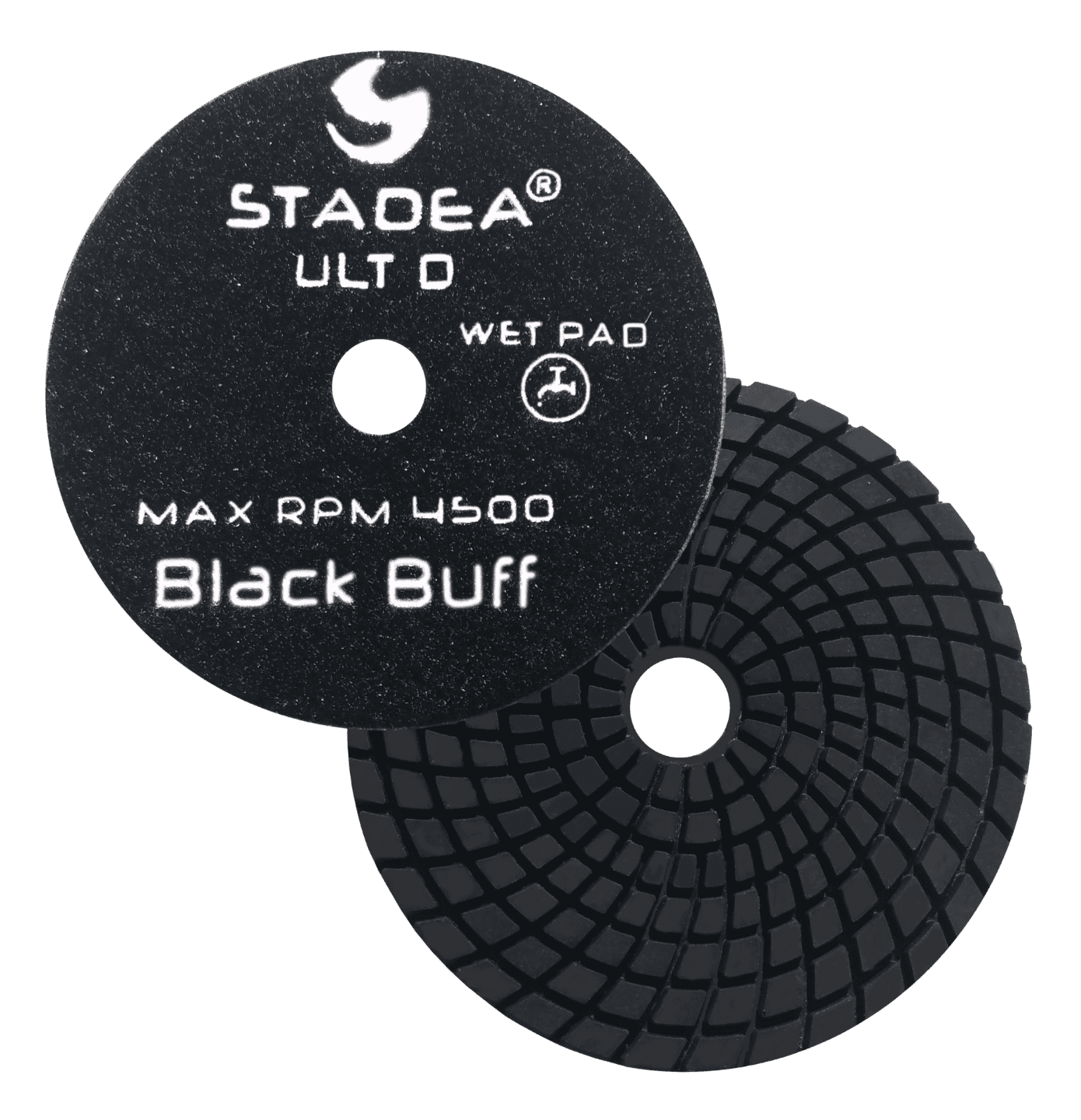 Stadea PPW191X Granite Polishing Pads Kit 3" Diamond Pads For Granite