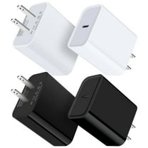 USB C Charger Block,4PACK USB C Block,HAOANO 20W PD Type C Charger Block USB Wall Charger Adapter Plug USB C Charger Brick Power Delivery Fast Charge Charging Block Type C