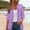 Purple, variant on Cardigan Sweaters for Women, Early Fall Fashion, Lightweight Cardigans for Women, Women's 3/4 Sleeve Cropped Cardigan Open Front Bolero Shrugs Sweater Purple 5XL