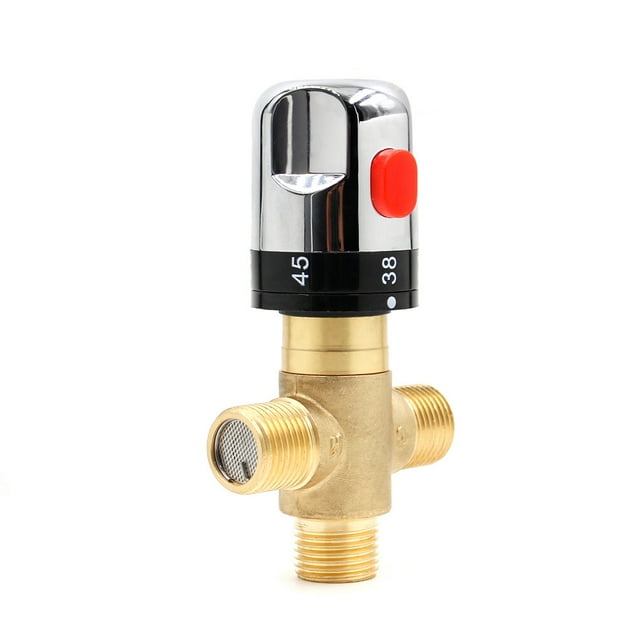 kurtrusly Robinet de Mélange Thermostatique Robinet de Cuisine Robinet Réglable Température Amélioration Mélangeur Adaptateur