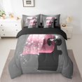 thumbnail image 2 of Erosebridal Bling Roll Paper Bed in a Bag Full size,Glitter Stars Bed Set,Modern Fashion Bedding Full Size,Lightweight Princess Bedroom Decoration,Reversible,7pcs, 2 of 6