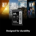 thumbnail image 6 of Lexar LSDSIPL064G-BNNNU Professional SILVER PLUS SDXC UHS-I Card V30 160MB/s Read Speed 64GB 4 Pack, 6 of 7