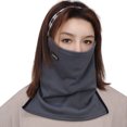 thumbnail image 2 of YAOBAMM Skiing Neck Wrap Cycling Face Hood Neck Warmer Thickened Unisex Solid Color Warm Windproof Face Neck Protection Slip Skiing Bicycle Motorcycle, 2 of 6