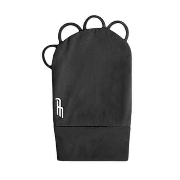 Guante de medio de golf Tela de seda helada Suave anti pilling Cómodo Duradero Portátil Ligero Protección de manos Accesorio amigable con la piel XL Izquierdo Negro DYNWAVEMX Protector de medio dedo