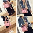 thumbnail image 5 of FRCOLOR  2 Pcs/Set Handbag Crossbody Bags Rucksack for Women Beach Miss, 5 of 5