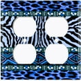 thumbnail image 3 of Metal Light Switch Plate Cover African Safari Animal Print Tribal Art Pattern SFR044, 3 of 13