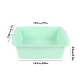thumbnail image 3 of Btomtd Square Cake Baking Pan, Household Cake Making Tool Cake Molds for Easy Release, Non-Stick Baking Tray and Baking Sheet for Oven Use, Size 7"x7", Gray, 3 of 4