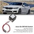 thumbnail image 4 of Remote Battery Disconnect Switch, DC 12V Car Cut Off Switch, Anti-theft, Main Kill Switch with Remote Controlled Copper Terminal for Car (12V120A),, 4 of 5