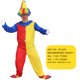 thumbnail image 2 of Ropa de payaso para hombres, disfraces de Cosplay de Joker, sin nariz de espuma, peluca, máscara, fiesta de Carnaval de Halloween, Roadshow, 2 of 5