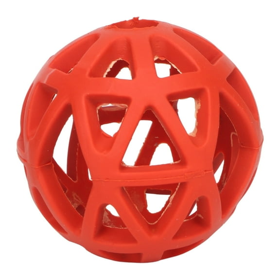 Hollow Dog Ball, Rubber Flexible Resistant Teeth Grinding Interactive Pet Chewing Ball Toy, Dog Ball Toys Training for Indoor Outdoor (Small 1.5m 3 Layers)