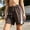 Coffee, variant on Shorts for Women Cargo Athletic Shorts for Outdoor Fitness with Zipper Pockets Breathable Lightweight Mid Length Training Bottoms Elastic Waistband Sweatproof Everyday Casual Wear Brown XXL