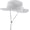 Light Gray, variant on Minzimin Outdoor UV Sun Hat for Toddler Baby Kids Safari Fishing Hat UPF 50+