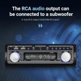 thumbnail image 3 of Car Stereo Receiver Single Din, 13 Stage Equalizer 30 Stations 87.5-108MHz Universal Remote Control Car Dash MP3 Player USB 12V  for FM Radio, 3 of 7