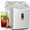 White, variant on Auseo Nugget Ice Maker Countertop , 35lbs/24H, Self-Cleaning, Ice Basket & Ice Shovel & Handle,  for Home/Office/Party, Gray