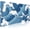 Blue Wave, variant on Black White Cherry Blossom Mouse Pad Japanese Sakura Death Life Extended Desk Mat 80X30 cm Non-Slip Rubber Base Stitched Edge Large XL Playmat for Gaming Laptop Computer PC Desktop,31.5×11.8 Inch