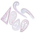 thumbnail image 2 of EeaseCA 6 Pcs Outil Professionnel de Couture DIY Patchwork Règles de Peinture Pratiques, 2 of 8