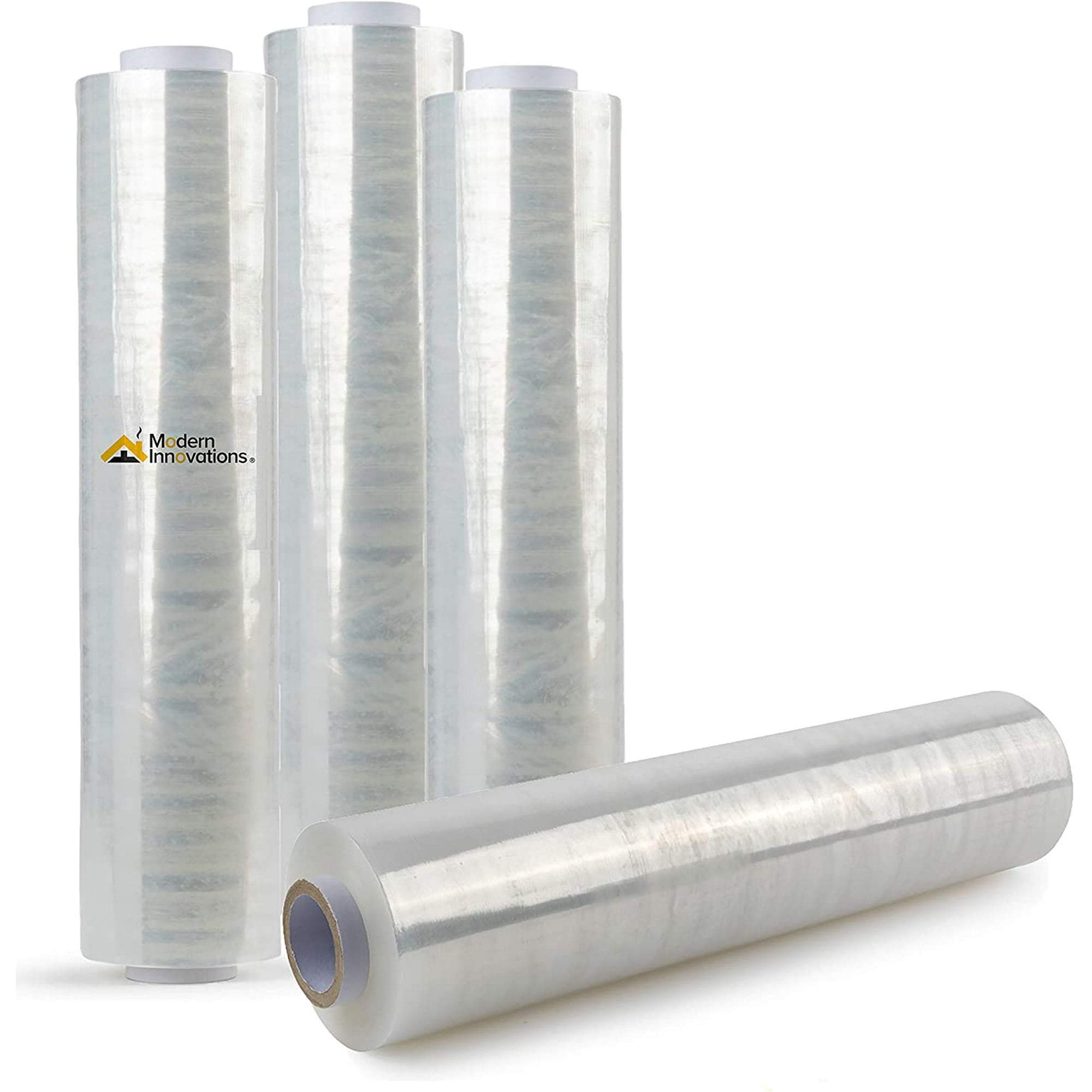 Omvendt bibliotek mikrobølgeovn Modern Innovations 15" Stretch Film (4 Pack) Clear Plastic Wrap Film for Pallet  Wrap, Moving Supplies 1000' 60G - Walmart.com