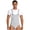 Gray White, variant on Mens Overalls-style Striped Bodysuit Nightwear Buttoned Crotch Bodysuit Top Pajamas Shirt Navy Blue XXL