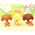 thumbnail image 4 of 3 pcs Minilpsshop Little Cat Dog Figurines Toys,Dachshund #675 #640 Shorthair Cat #339, 4 of 5