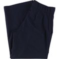 thumbnail image 2 of Eileen Fisher Pantalones cortos casuales de lana hasta el tobillo para mujer, azul, PS, 2 of 2