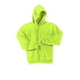 thumbnail image 2 of Port & Company Men's Tall Ultimate Pullover Hooded Sweatshirt XLT Safety Green, 2 of 3