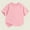 Pink, variant on DAETIROS Toddler Girl Casual Shirt, Plain Short Sleeve Crew Neck Casual Girls Shirt White Size 6-7 T