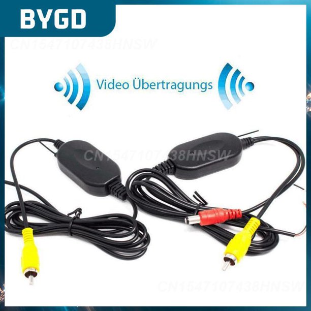 Universal Car Rear View Camera Durable 2.4g Wireless Transmitter Portable Video Transmitter Receiver Kit Receiver1Russian Federation He Qiyong unisex