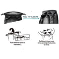 thumbnail image 3 of Outlander Mochila de senderismo 100% impermeable, ligera, plegable, color negro, 3 of 4