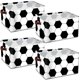 thumbnail image 1 of Cesta de almacenamiento Bokon para balón deportivo con estampado de fútbol, 1 of 6