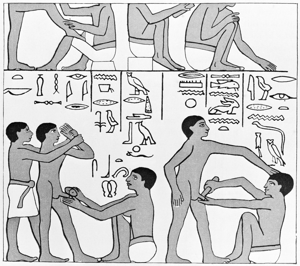 Circumcision Ancient Egypt 2600 Poster Print By Science Source Walmart Com Walmart Com