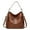 Brown, variant on Genuine Leather Bucket Handbags Shoulder Bags Large Ladies Crossbody Purse Designer Leather Tote Bag for Women Four Seasons Fashion