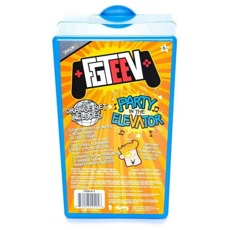 FGTeeV Season 2 Party in the Elevator Large Mystery Pack Orange